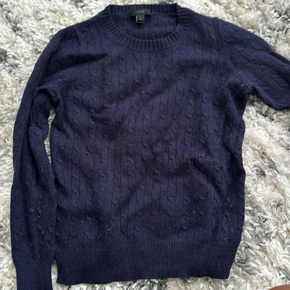 J. Crew Cable Knit Sweater